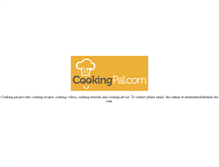 Tablet Screenshot of cookingpal.com